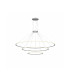 Circular Inward 3 Rings 303cm Integrated LED Pendant Ceiling Light White 381W 4000K Dali Dimmming-1