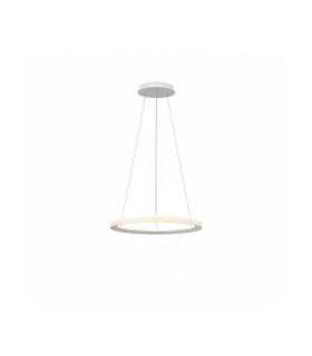 Circular Outward Surface 60cm Integrated LED Pendant Ceiling Light White 39W 2700K Dali Dimmming-1