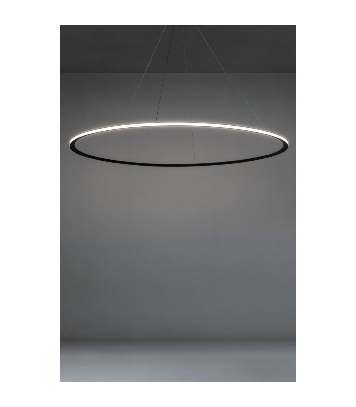 Circular Outward Surface 60cm Integrated LED Pendant Ceiling Light White 39W 2700K Dali Dimmming-2