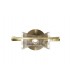 Wall Lamp Switched 1 Light G9, Antique Brass - 1