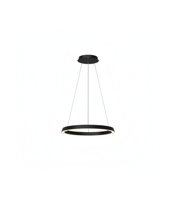 Circular Downward Surface 62cm Home Black LED 33W 3000K Dali Dimmming-1