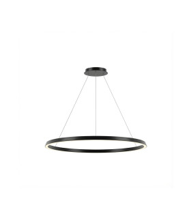 Circular Downward Surface 120cm Home Black LED 60W 2700K Dali Dimmming-1