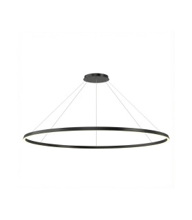 Circular Downward Surface 206cm Home Black LED 108W 2700K Dali Dimmming-1