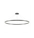 Circular Downward Surface 302cm Home Black LED 174W 3000K Dali Dimming-1