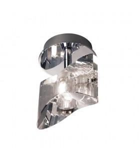 Surface Mounted Ceiling 1 Light G9, Polished Chrome - 1