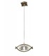 Ceiling Pendant 1 Light G9, Antique Brass - 1