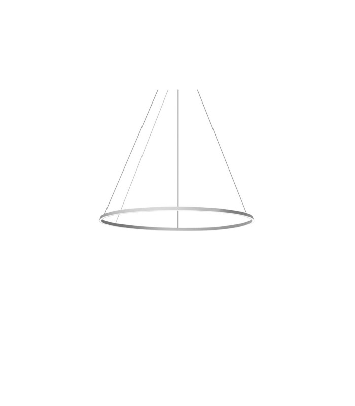 Circular Downward Recessed 206cm Home White LED 108W 4000K Dali Dimmming-1