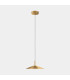 H Dome Pendant Ceiling Light Matte Gold Sandblasted LED 27.7W 2700K On-Off