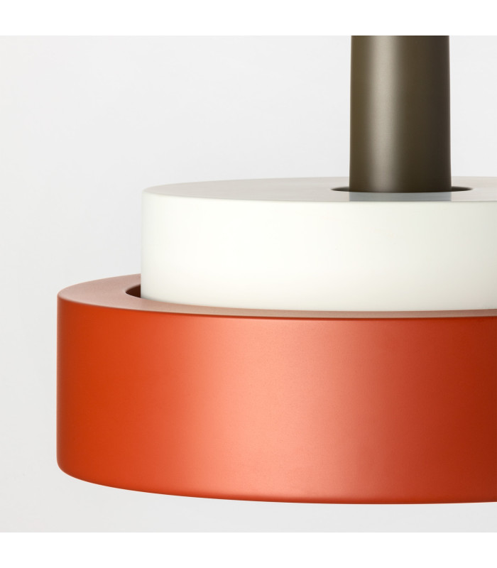 Keops 40Cm Dome Pendant Ceiling Light Multi-Coloured E27 15W-3