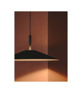 H Dome Pendant Ceiling Light Black Sandblasted LED 27.4W 2700K On-Off-2