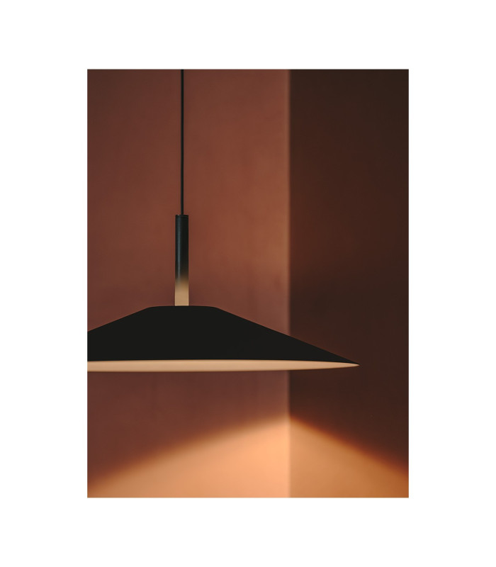 H Dome Pendant Ceiling Light Black Sandblasted LED 27.4W 2700K On-Off-2
