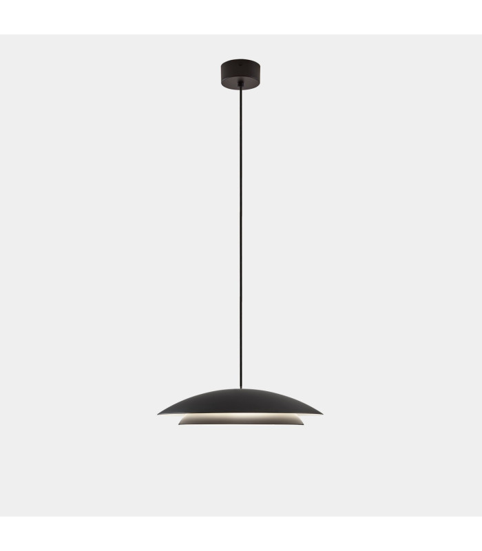 Noway Dome Pendant Ceiling Light Black LED 18.5W CCT 2700-3000-4000K Phase Cut Dimming-1