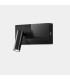 E-Lamp Reading Wall Light Black LED 3.2W 2700K On-Off