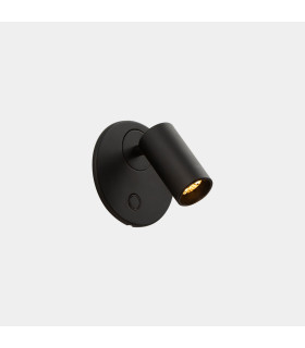 Chic Reading Wall Light Black LED 3.9W 2700K Touch Dimming-1