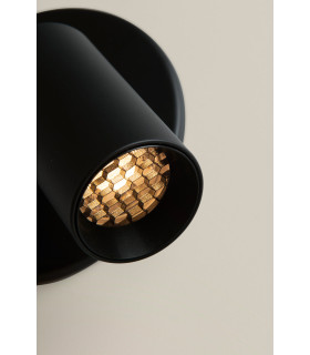 Chic Reading Wall Light Black LED 3.9W 2700K Touch Dimming-2