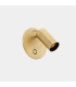 Chic Reading Wall Light Matte Gold LED 3.9W 2700K Touch Dimming-1
