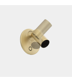 Chic Reading Wall Light Matte Gold LED 3.9W 2700K Touch Dimming-2
