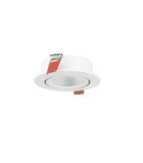 Sicro Adjustable 8cm Recessed Downlight White GU10 8W-1