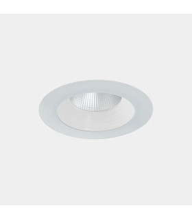 Dako 18cm Outdoor Recessed Downlight White LED 20W 3000K IP66 On-Off