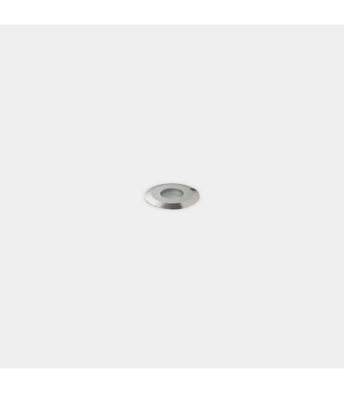 Gea 5cm Outdoor Recessed Ground Light Aluminum Matt LED 0.5W 3000K IP65