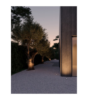 Tidian Outdoor Recessed Ground Light Black LED 3.8W 3000K IP65 On-Off-2