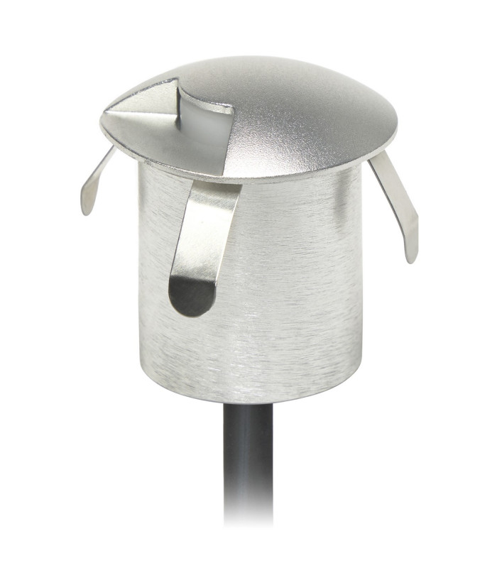 Senya One Directional Outdoor Recessed Ground Light Aluminium LED 1.2W 3000K IP65 On-Off-1