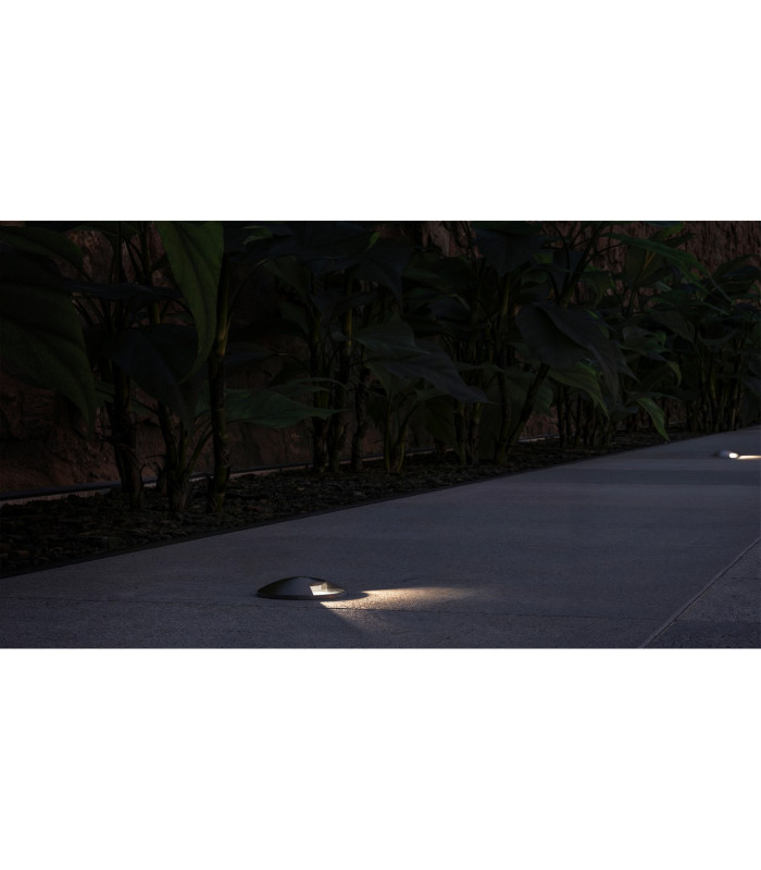 Senya One Directional Outdoor Recessed Ground Light Aluminium LED 1.2W 3000K IP65 On-Off-2