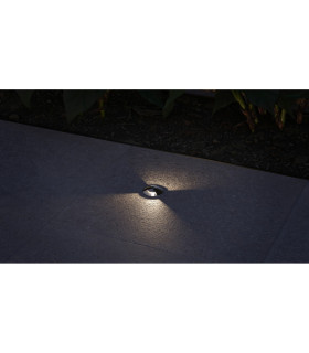 Senya Two Directional Outdoor Recessed Ground Light Aluminium LED 1.2W 3000K IP65 On-Off-2