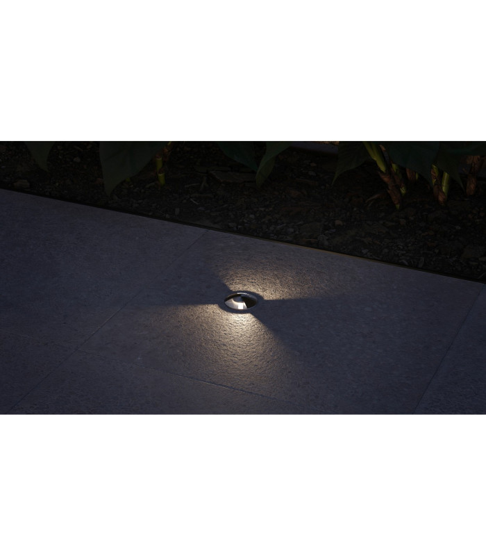 Senya Two Directional Outdoor Recessed Ground Light Aluminium LED 1.2W 3000K IP65 On-Off-2