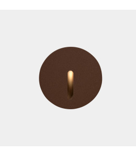 Bat Outdoor Recessed Wall Lamp Brown LED 2.2W 2700K IP66-1
