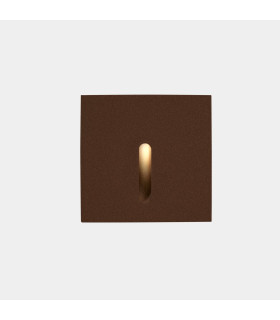 Bat Outdoor Recessed Wall Lamp Brown LED 2.2W 4000K IP66