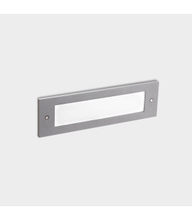 Micenas Outdoor Recessed Wall Lamp Grey Matt LED 10.3W CCT 2700-3200-4000K IP66 On-Off