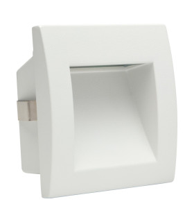 Zilo Outdoor Recessed Wall Lamp White LED 3.6W CCT 2700-3200-4000K IP65 On-Off-1
