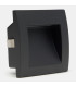Zilo Outdoor Recessed Wall Lamp Black LED 3.6W CCT 2700-3200-4000K IP65 On-Off-1