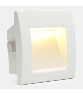 Zilo Outdoor Recessed Wall Lamp White LED 3.6W CCT 2700-3200-4000K IP65 On-Off-2