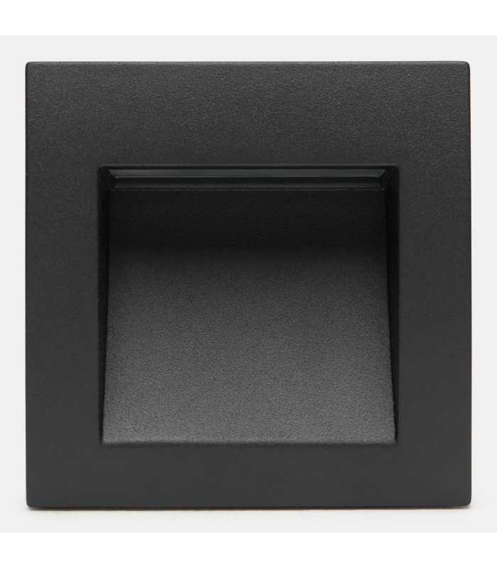 Zilo Outdoor Recessed Wall Lamp Black LED 3.6W CCT 2700-3200-4000K IP65 On-Off-3