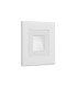 Click Outdoor Recessed Wall Lamp White LED 1.4W 3000K IP65 On-Off