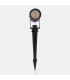 Vista Outdoor Spike Black Faceted LED 4.9W 3000K IP65 On-Off-4