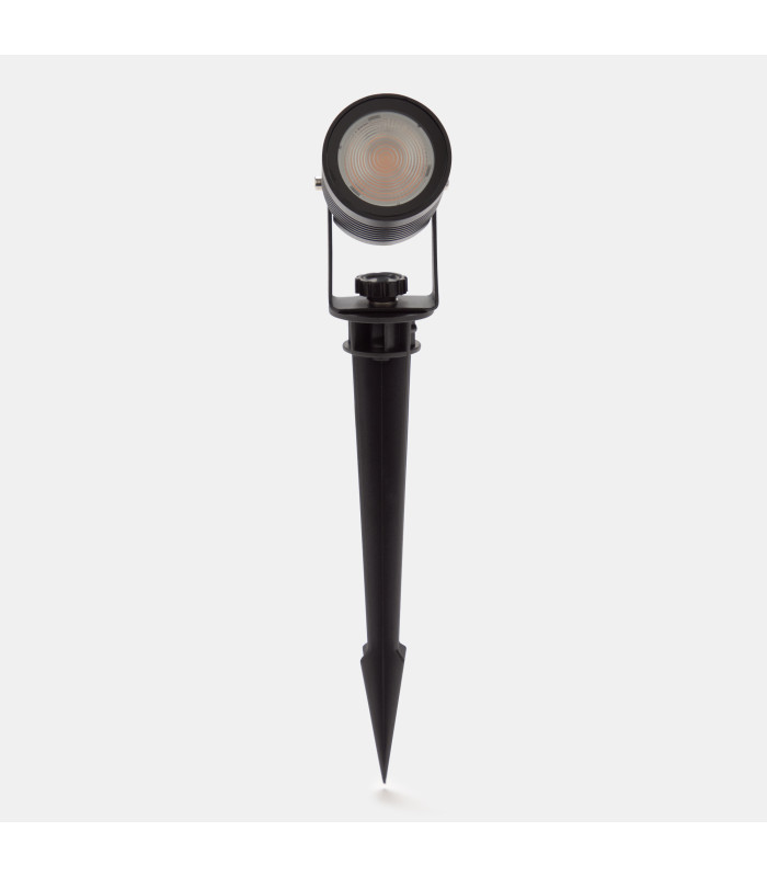 Vista Outdoor Spike Black Faceted LED 4.9W 3000K IP65 On-Off-4