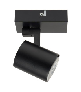 Kaplan Single Spotlight Black GU10 8W-1