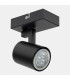 Kaplan Single Spotlight Black GU10 8W-2