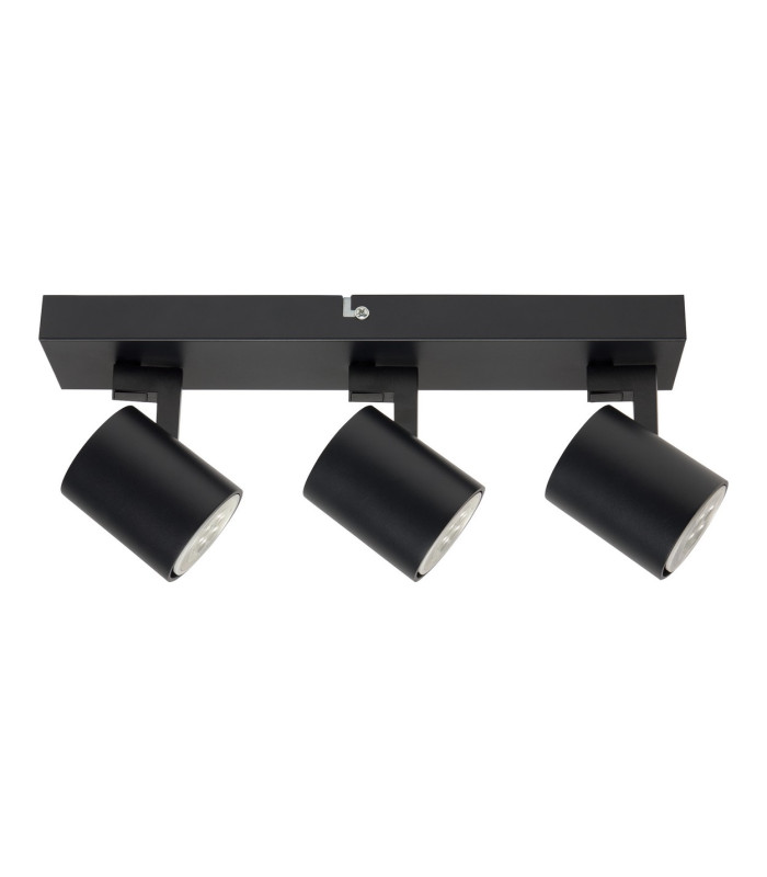Kaplan Ceiling Spotlight Bar Black GU10 24W-1