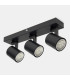 Kaplan Ceiling Spotlight Bar Black GU10 24W-2