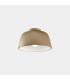 Miso 29cm Bowl Semi Flush Ceiling Light Gold E27 15W
