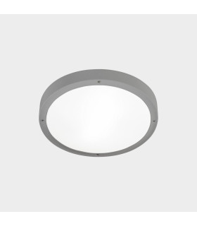 Basic 0cm Outdoor Flush Grey Tinted LED 13.5W CCT 2700-3200-4000K IP66 On-Off-1
