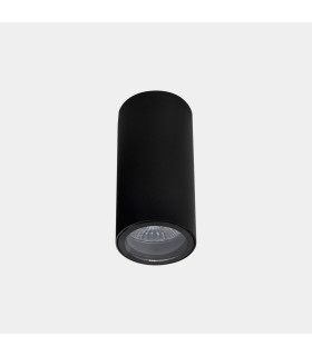 Eko Outdoor Surface Mounted Downlight Black GU10 8W IP66