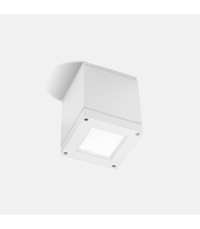 Afrodita Outdoor Surface Mounted Downlight 9cm White GU10 8W IP54