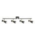 Eufo Ceiling Spotlight Bar Black Gold GU10 32W-1