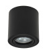 Era Surface Round Surface Mounted Downlight Black GU10 8W-1