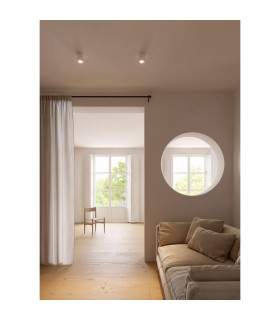Era Surface Round Surface Mounted Downlight White GU10 8W-2